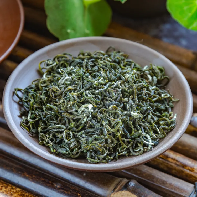 老茶客办公明前茶高山云雾茶叶四川绿茶2025新茶春茶浓香型散袋装