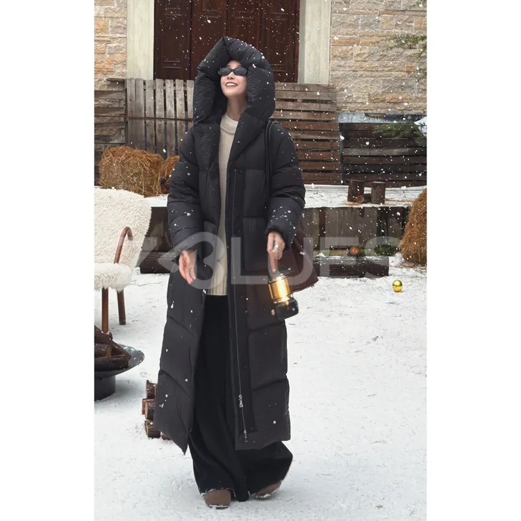 Z.blues【一件过冬】被子款 三星白鹅绒长款羽绒服YZUIRU1069