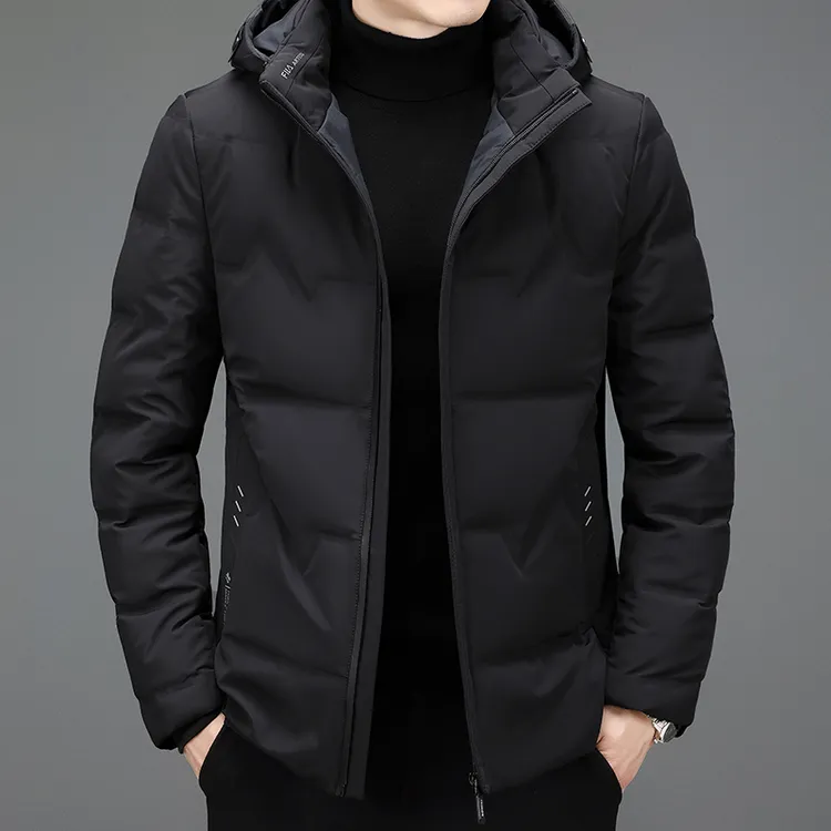 JOZDICE/纪治迪哲羽绒服外套冬季加厚保暖舒适丝滑羽绒服男款