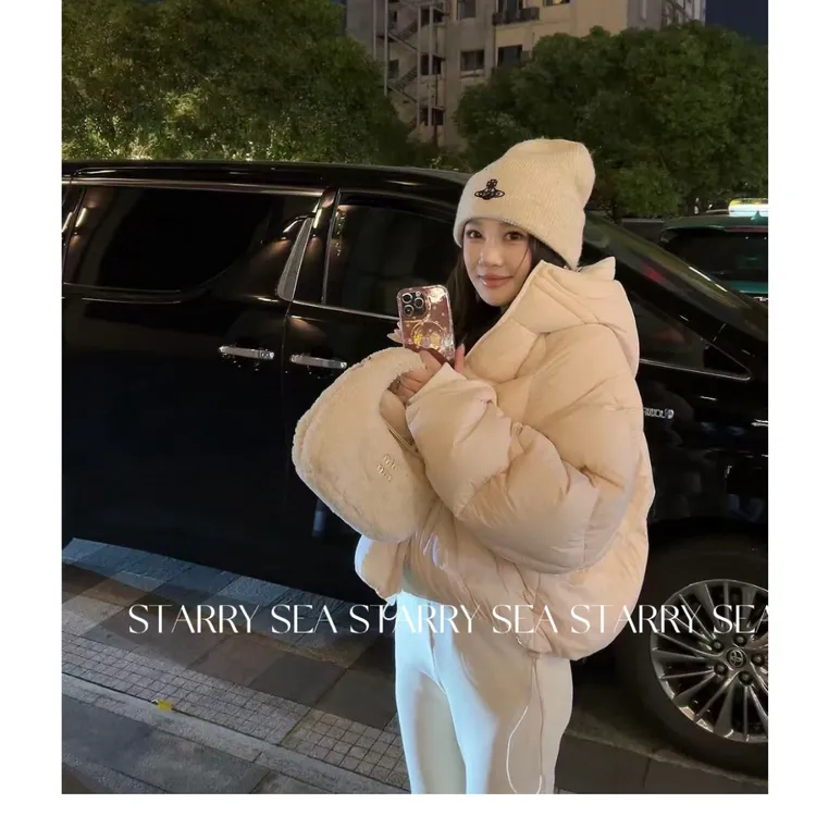 PP外新国标90白鸭绒 云朵吐司 超轻无感立体锁温羽绒服#PP0333SY