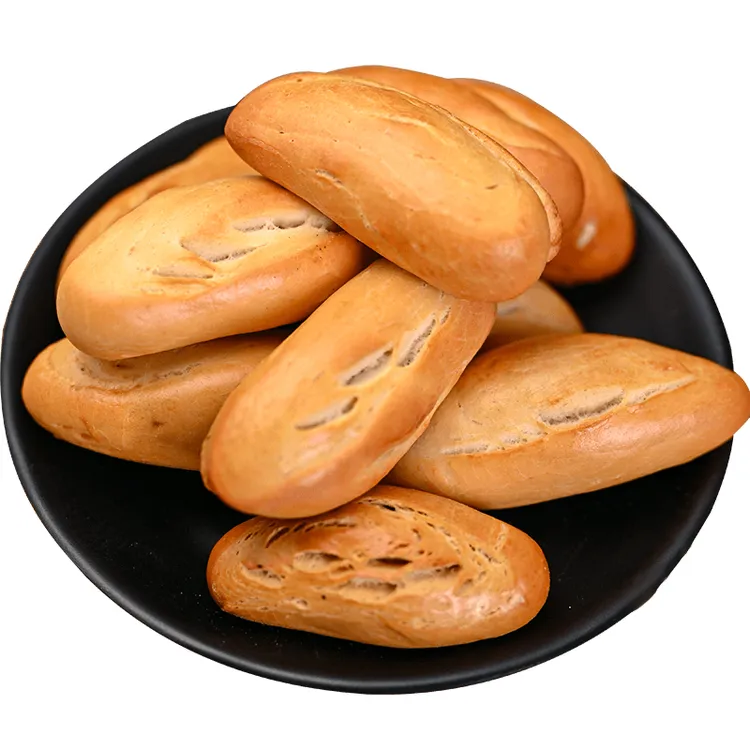 烤食品烤馒头馒头片早餐的纯碱养胃小零食花卷馒头片适合馍干 乾