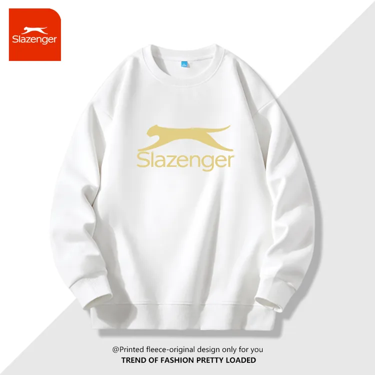 史莱辛格秋季休闲上衣潮流圆领情侣印花卫衣2025年男女款衣服