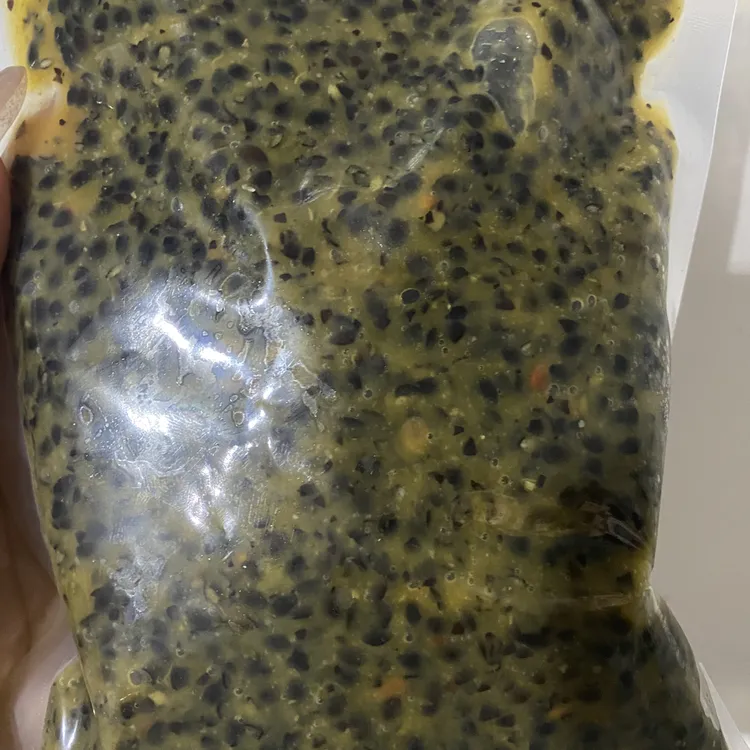 有运险险，百香果籽（紫皮果紫皮果，脆籽，有点点碎籽）