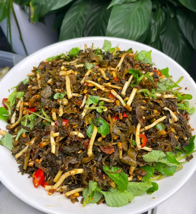 凉拌酸菜贵州榕江正宗原味土坛子酸菜