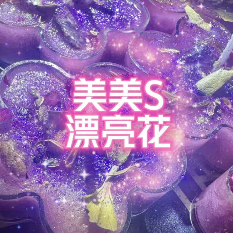 6个带盘美s漂亮蜡烛