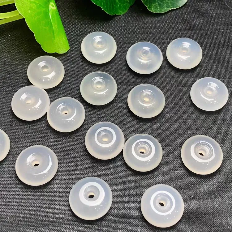 玛瑙玉髓平安扣吊坠多样性发货拍一发一