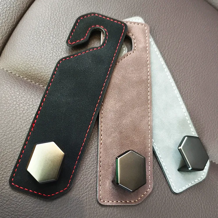 车载金属汽车座头枕背后小挂钩车内收纳实用装饰好物适合各类车型