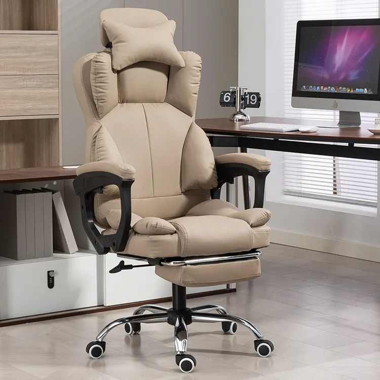 新品双十一现代办公椅简约轻奢高颜值人体工学椅可躺电脑椅拍1发2