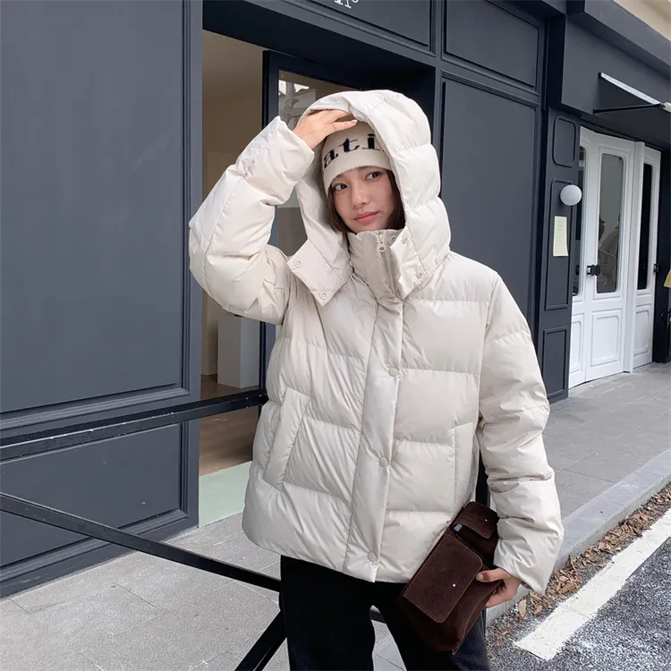 aismua2025冬季5格冬日wunder puff jacket泡芙羽绒服女90白鸭绒