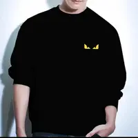 【加绒超加厚宝宝绒】情侣刺绣保罗秋冬潮牌圆领休闲百搭华棉卫衣