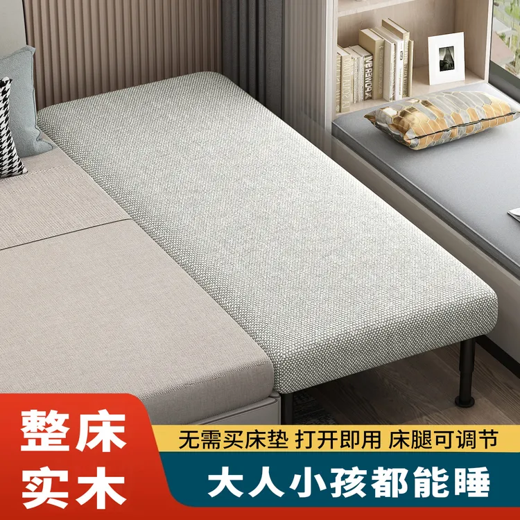 多米家具  拼接床热卖 全软包【拼接床】热销家用可调节高低 可定制