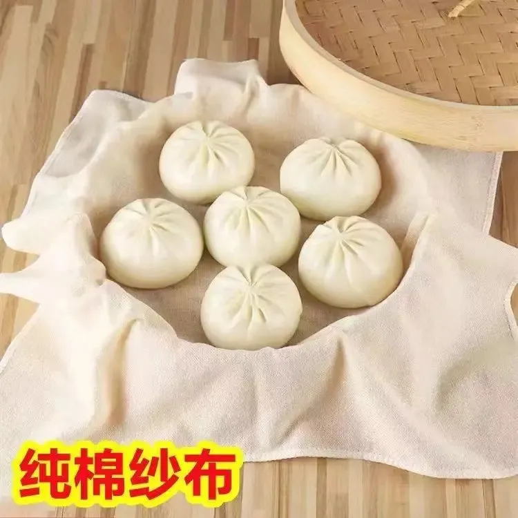 纯棉豆腐布过滤布棉纱垫细纱布纯棉布料豆浆豆包布食物盖布蒸笼布商品图
