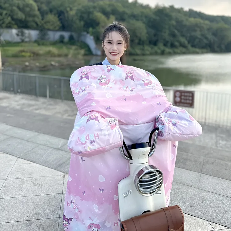 【现货】洛米星球鲨鱼皮二代超强防水电动车挡风被双面防雨轻柔舒适