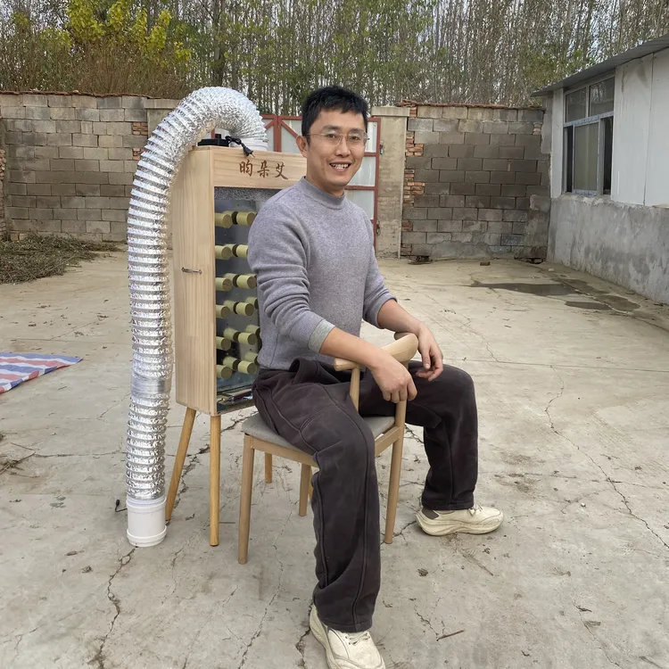 全背艾灸满背灸艾灸箱7厘米艾条重灸专用艾灸箱松木板材带排烟