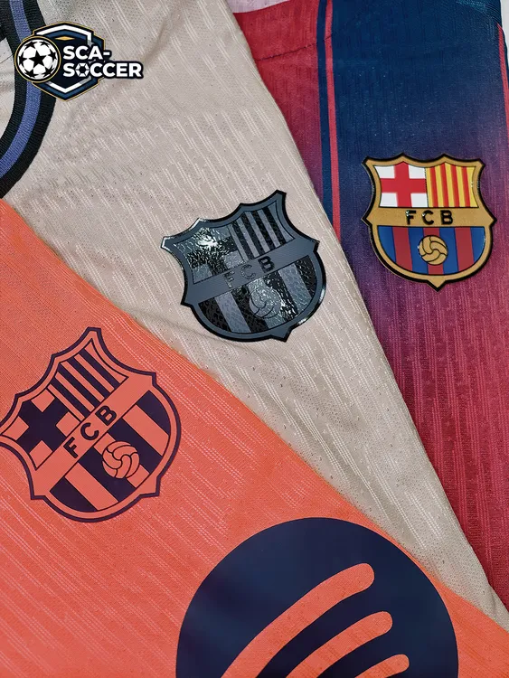25/26巴塞罗那主场客场二客球衣球员版足球服联赛杯赛印号S-5XL