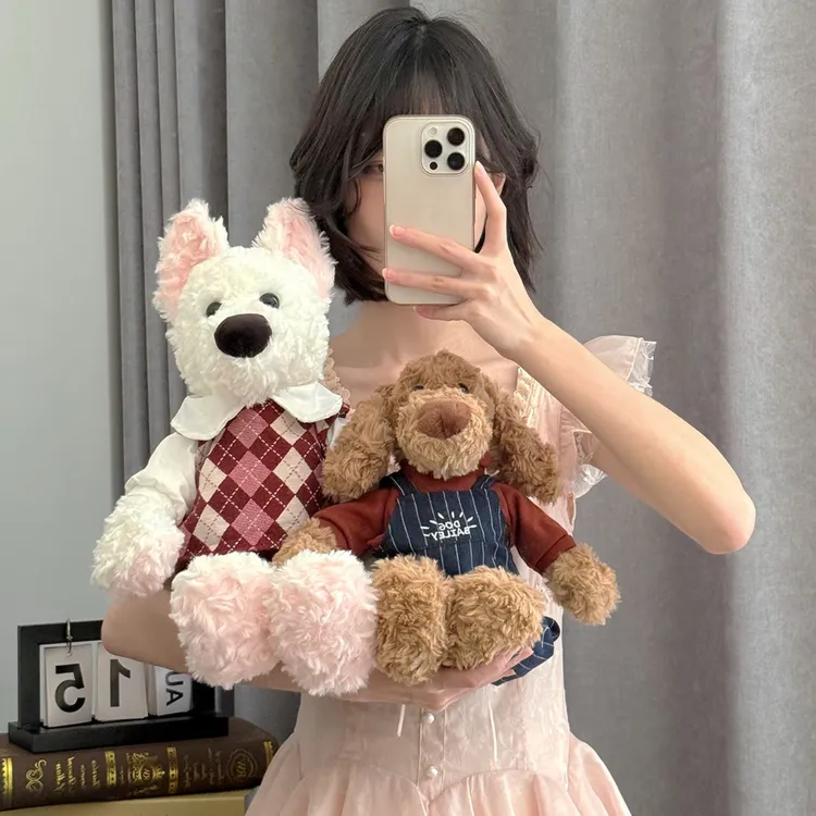 贝利小狗玩偶可爱毛绒玩具公仔女孩睡觉抱枕娃娃女生闺蜜生日礼物