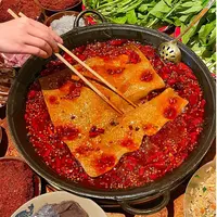 川渝特产火锅泡泡豆干200g/袋火锅烧烤麻辣烫Q弹滑嫩卤香味