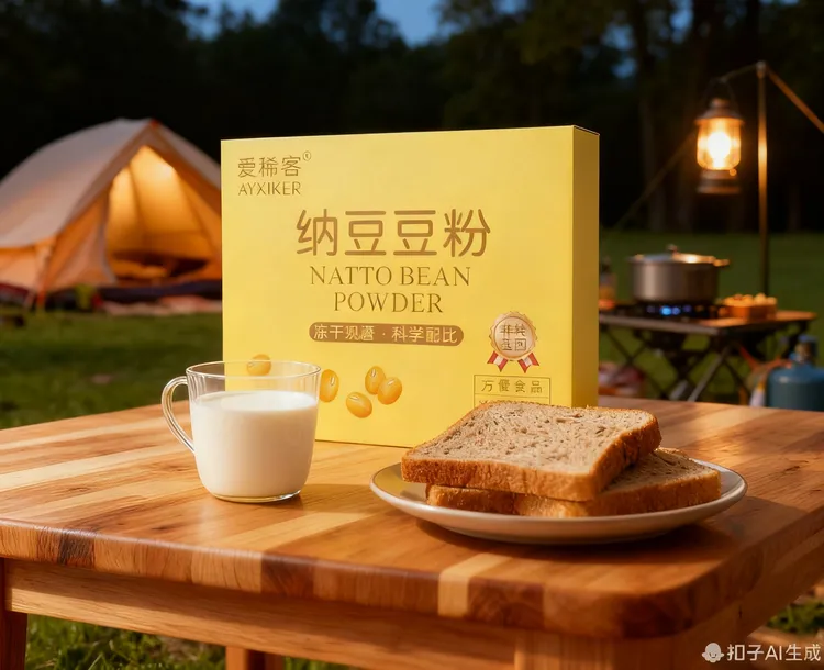 纳豆豆粉即食冻干纳豆发酵菌早餐非转基因纳豆现磨纯豆浆粉