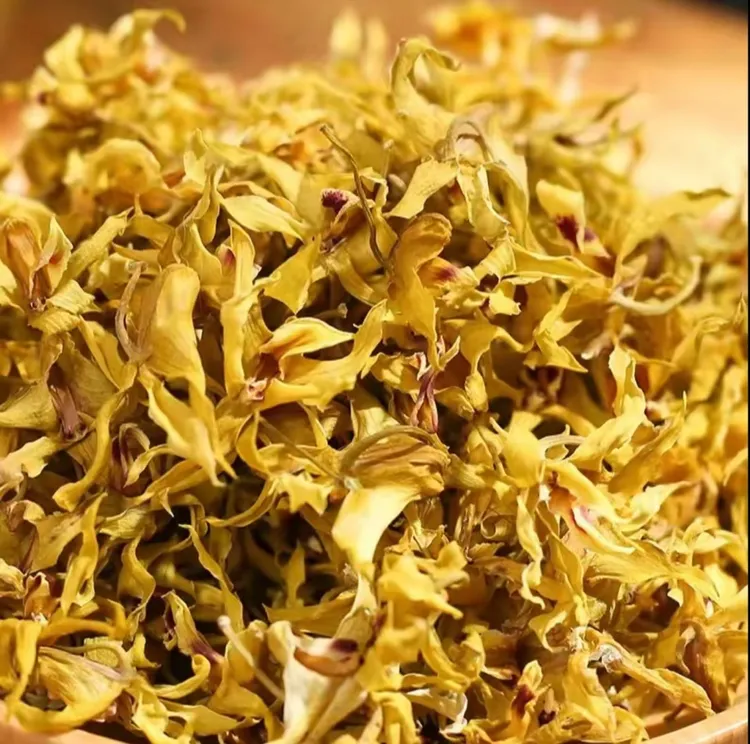 深山环境自然 生长 石 斛 花 养生花茶可煮水炖汤