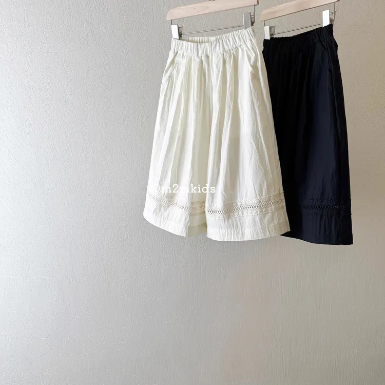 韩国童装女童宽松阔腿裤2025夏季薄款洋气时髦宝宝休闲裤儿童裤子