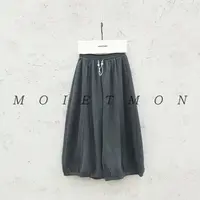 Moi et mon冬季新款小众设计师款长裤休闲百搭舒适抽绳加厚长裤