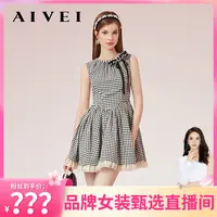 【程钱钱】AIVEI艾薇度假新洛丽塔宫廷无袖蓬蓬连衣裙R0360052