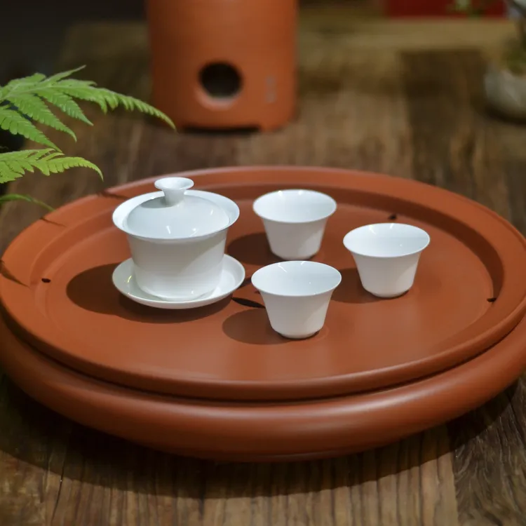 防烫白骨瓷角备盖碗骨瓷家用泡茶纯色旅行三才茶杯瓷盖碗