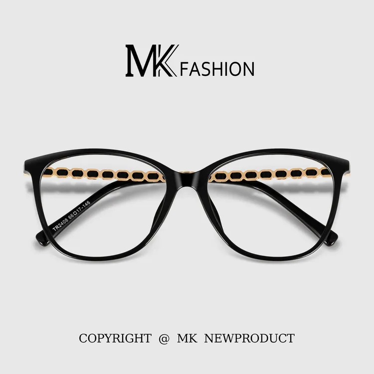 【粉丝专享】MK百搭气质款眼镜框高颜值素颜黑框近视防蓝光超轻镜架