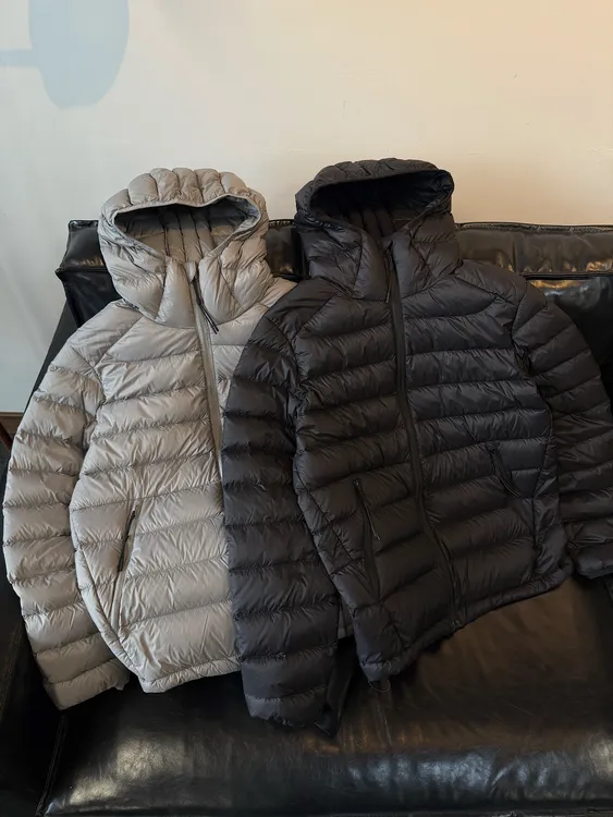 新国标90白鸭绒羽绒服排骨连帽轻薄保暖运动户外休闲上衣外套