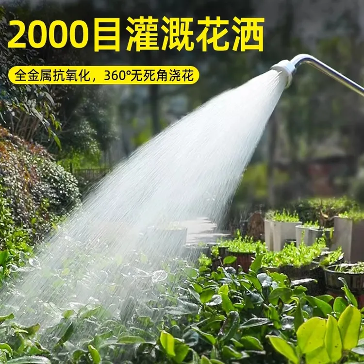 浇花洒水浇水专用喷头2000目兰花育苗水枪神器园艺花洒浇菜淋花