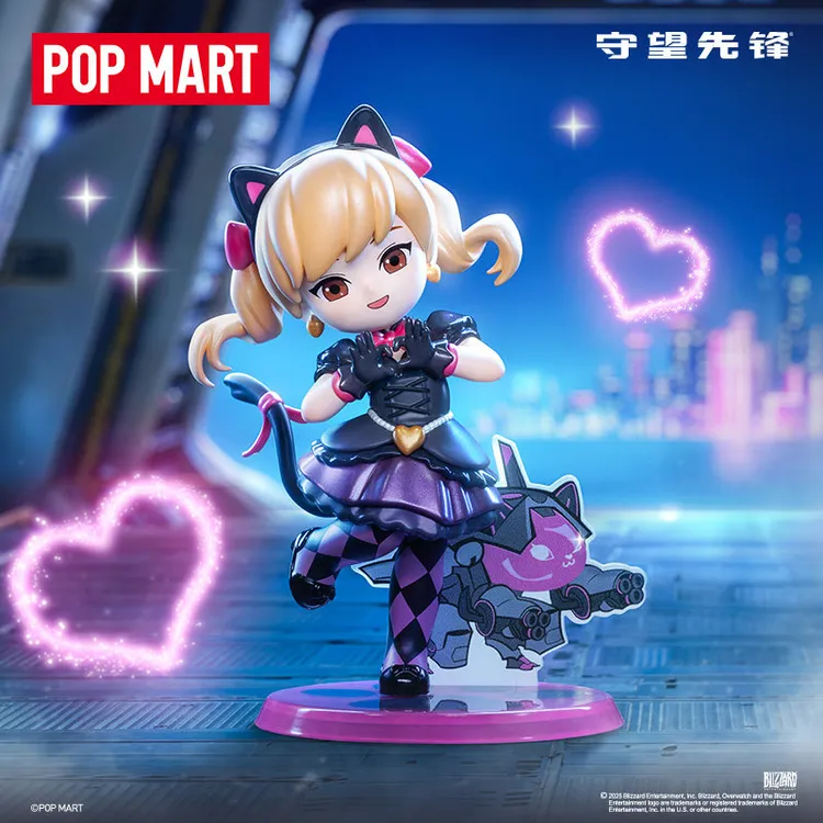 POPMART泡泡玛特守望先锋联名系列Q版手办盲盒摆件玩具礼物