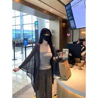 白水女 亚麻冰感慵懒感针织开衫夏慵懒松弛感薄款上衣 B50550934