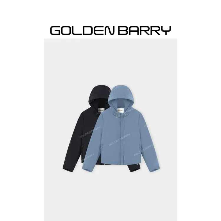 GOLDENBARRY|171015“藏风小宇宙”百搭连帽棉服