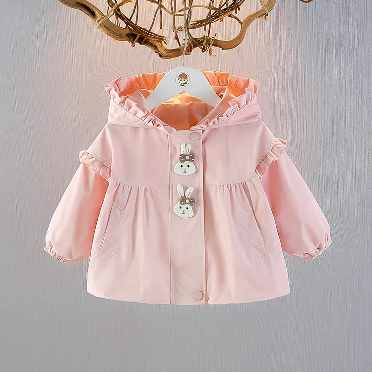 女童春季普通小童儿童外套甜美外套休闲风宝宝可爱小女孩上衣洋气