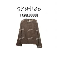 【SHUTIAO】2025冬季：新款小众设计款T恤TA25L08083
