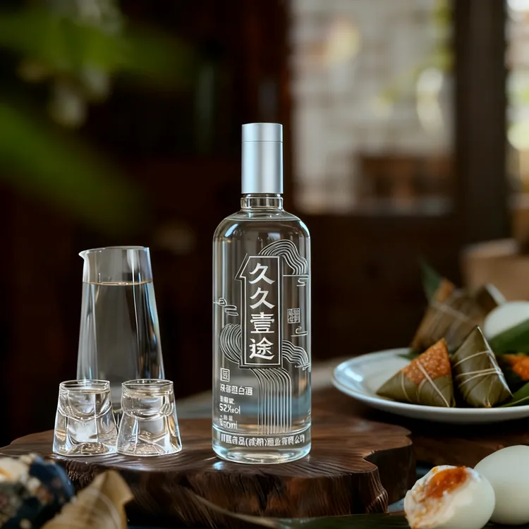 久久壹途浓香型白酒久久壹途42%500ml纯粮白酒42度500ml