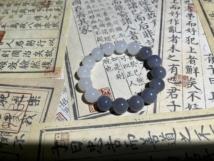 和田玉小仙女白加紫12