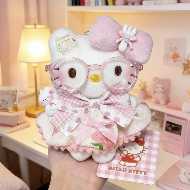 正版hellokitty樱花奶芙kt三丽鸥kt包包挂件书包送人生日礼物女