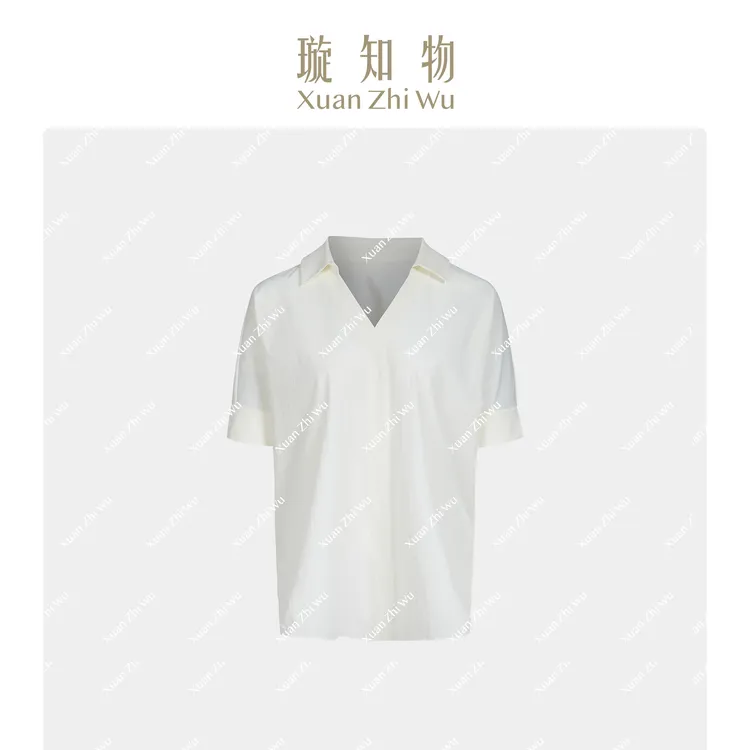 茶白初恋衬衫（半袖）