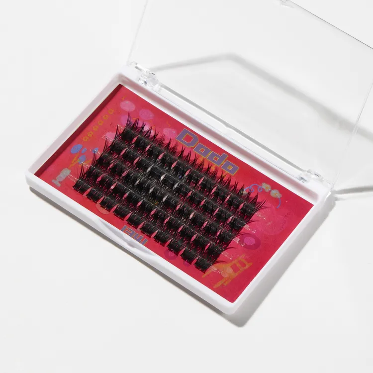 Dodo【小熊】欧美深邃浓密D翘单簇假睫毛（很浓不适合淡妆）