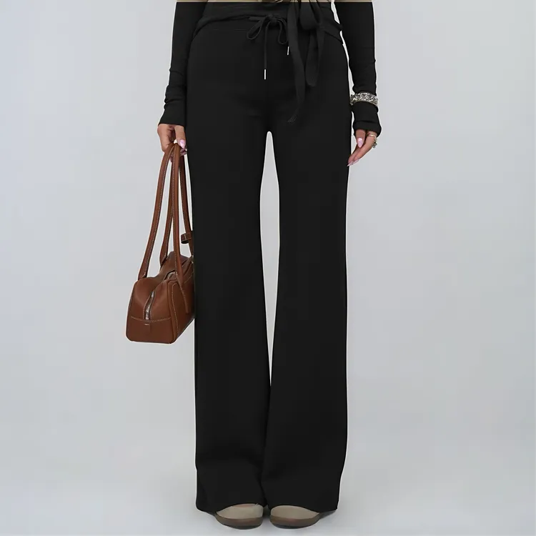 【Fcii】裸感高弹运动显瘦直筒微喇瑜伽裤H5K3508