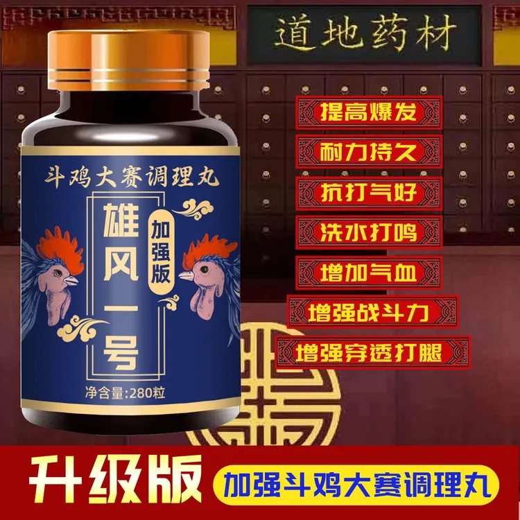 小胡【雄风一号】斗鸡大赛调理丸“斗鸡调理药”爆发药、小胡蛟龙