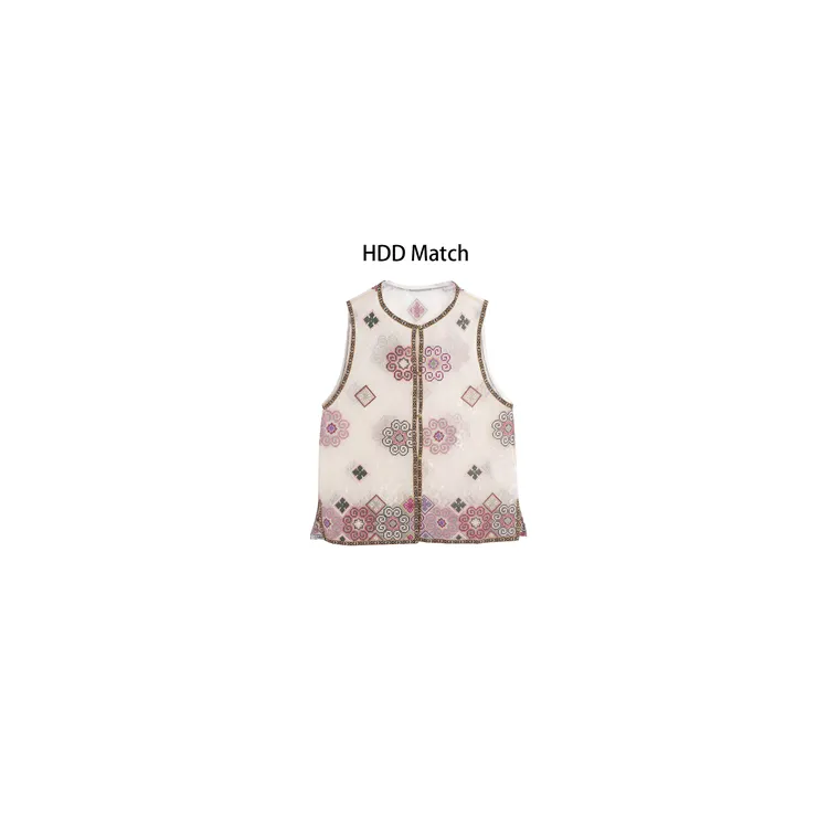 HDD Clothing"温婉计划"夏季女款国风小众轻奢凯袖上衣马甲 Y8013