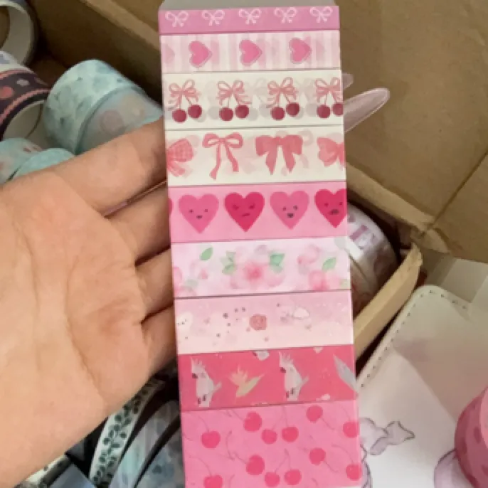 和纸胶带分装多款对对碰全部随机发可许愿