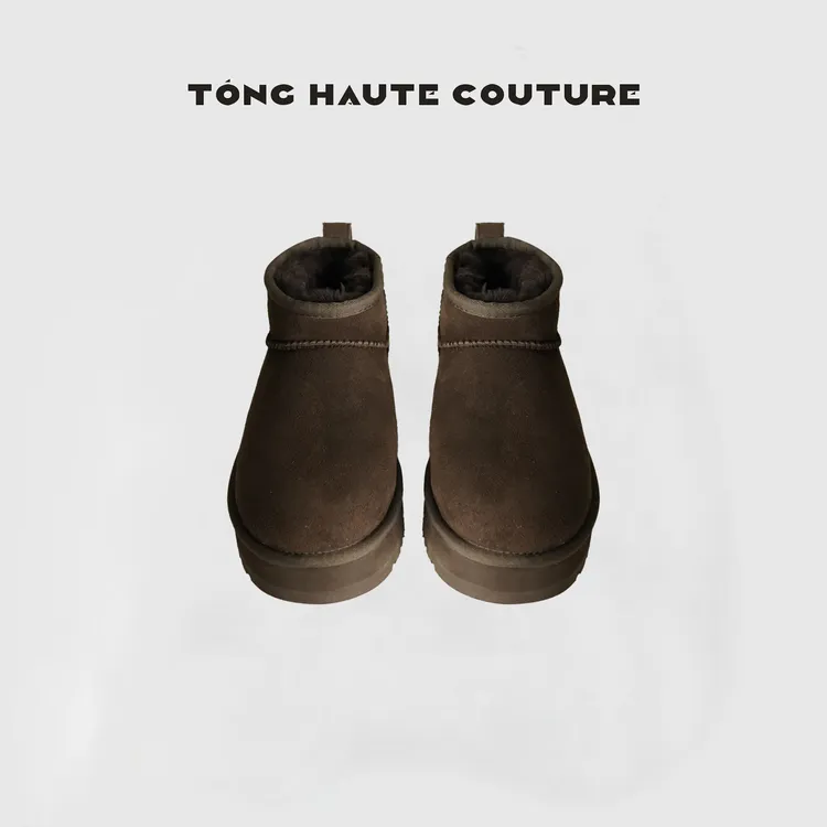 【经典】25年新款高级感羊皮毛一体亲轻奢简洞时尚雪地靴 YX115