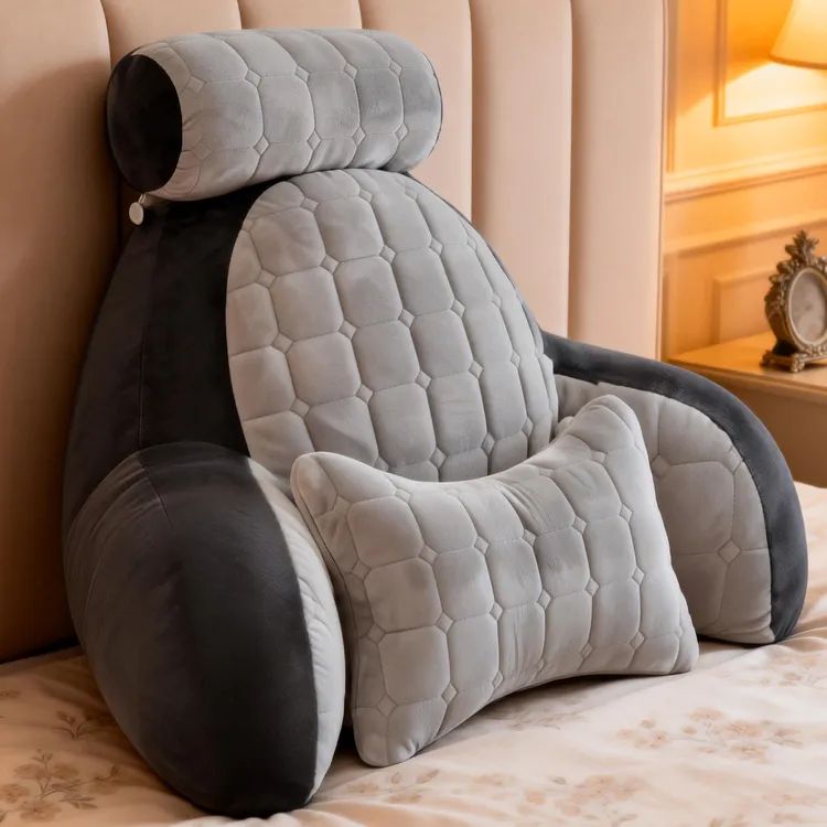 简约床头靠垫卧室床上靠枕防撞榻榻米软包老人护腰靠背飘窗软垫