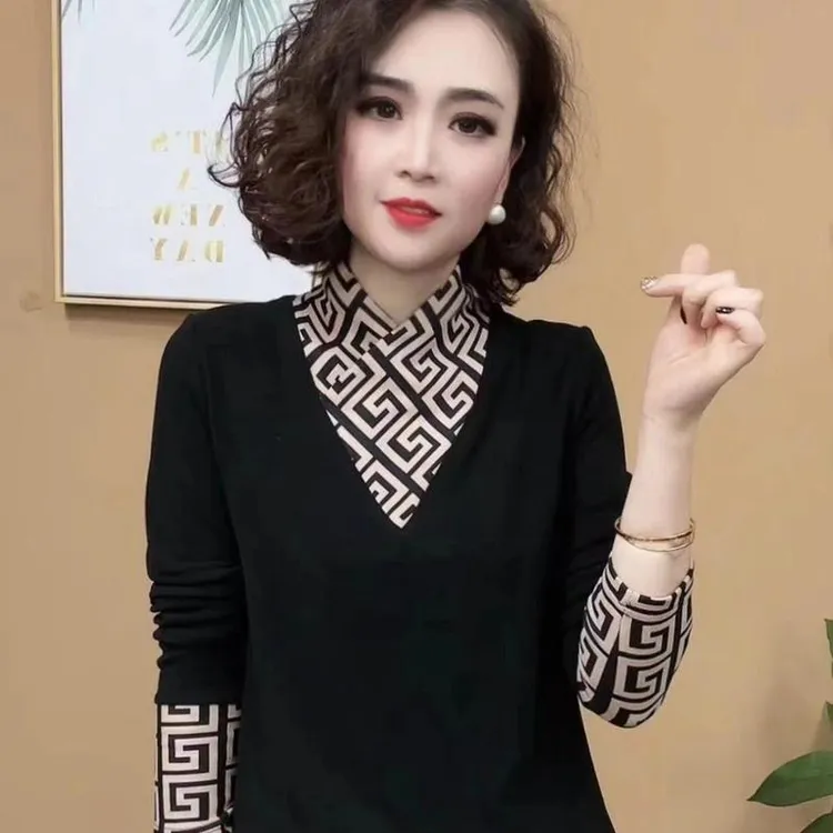 长袖打底衫女保暖内搭半高领双面德绒显瘦时尚上衣网红气质百搭