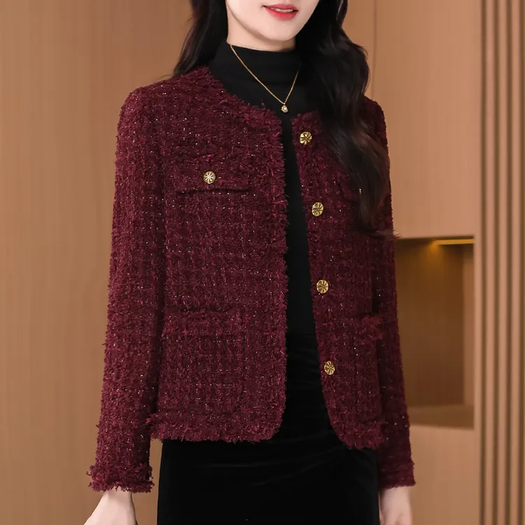 品牌小香风气质高级感外套女士2025早秋新款轻奢减龄法式爆款上衣