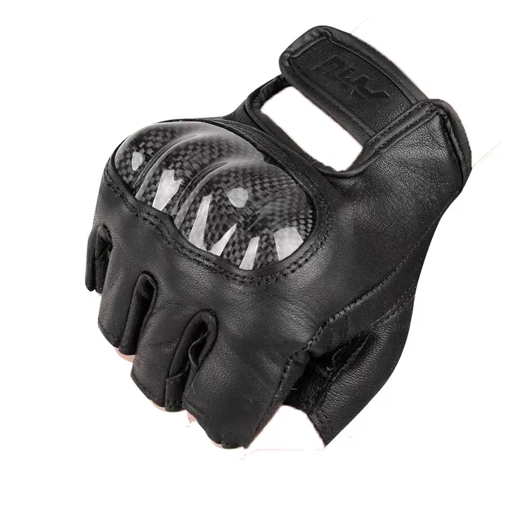 清仓AMU羊皮半指手套