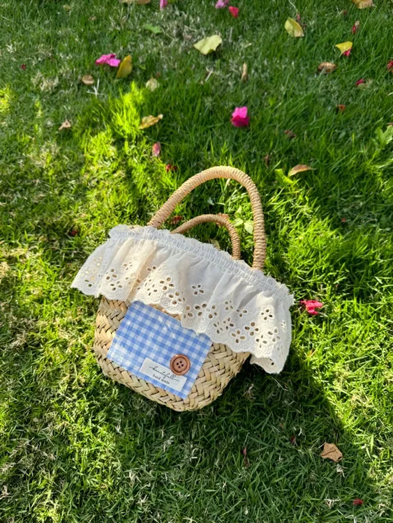 韩系手工藤编包包